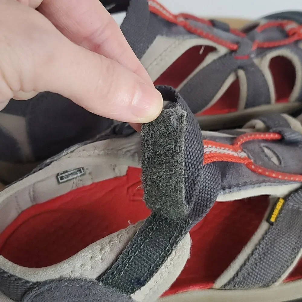 KEEN Venice H2 Gray Waterproof Sport Sandals 1019354 Big Kids Shoe Size 4